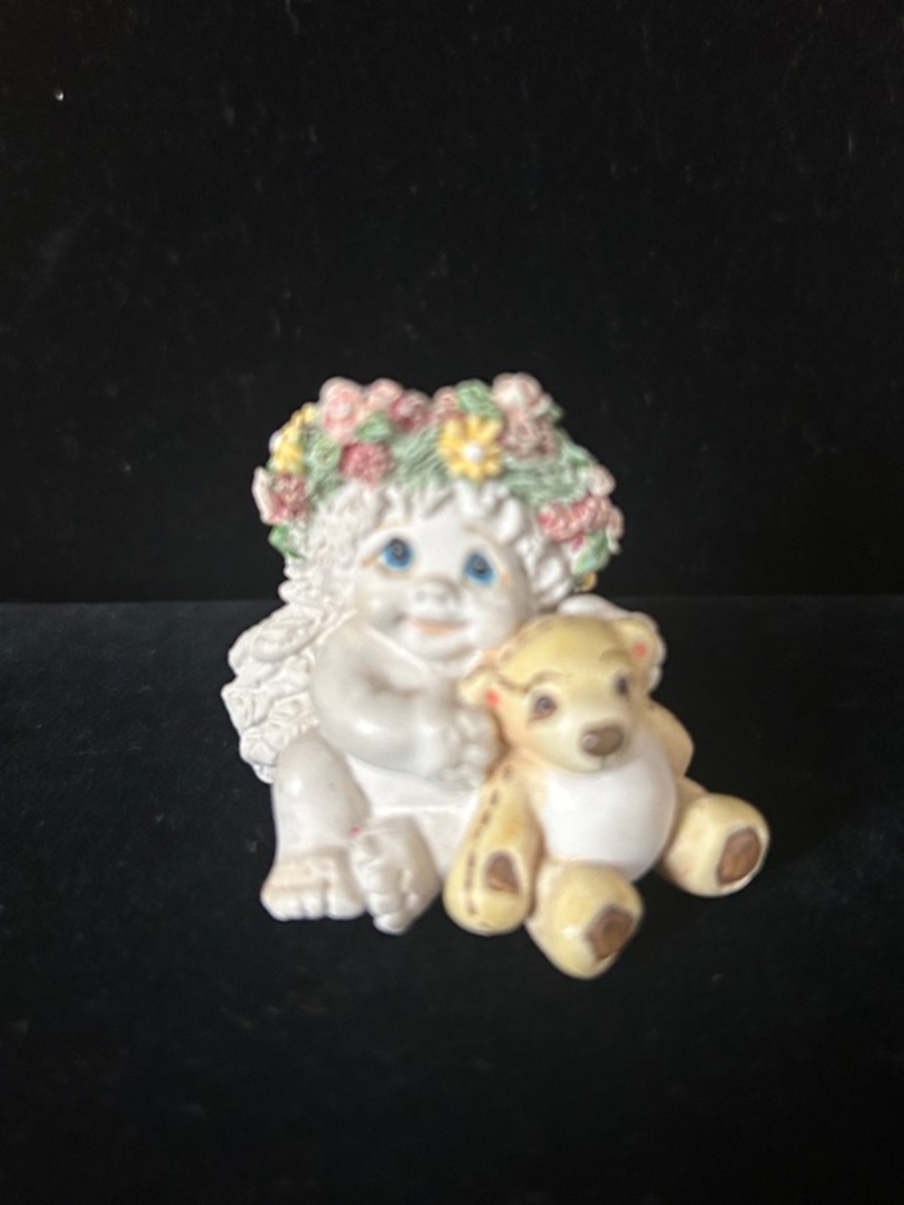 Dream-Sicle Playmate Sherub Sculpture By Kristin Haynes 1986 Collectible IGC